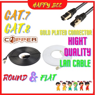 CAT7/CAT8 Lan Cable Network Cable Gold Plated Connector GigaBits Ethernet Network Cable Tv box andriod lan kabel