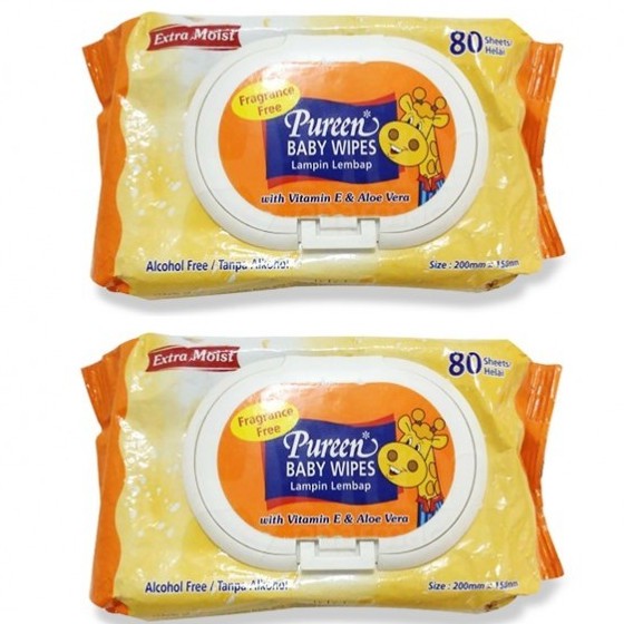 pureen wet wipes