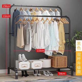 Rak Penyangkut Baju Pakaian Rak Besi Sangkut Kain Seluar Rak Penyangkut Baju Pakaian Rak Besi Sangkut Kain Seluar