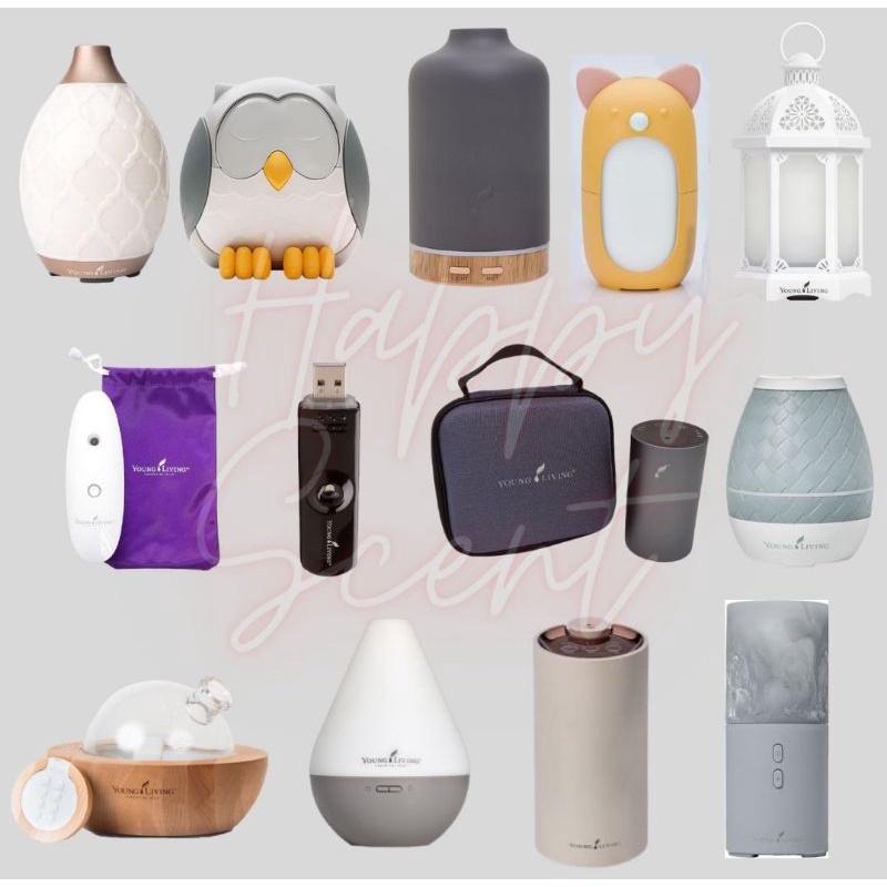 Young Living Diffuser(DesertMist/DewDrop/ForestFun/Owl/GentleMist/Lantern/USB/Urbane/Viya