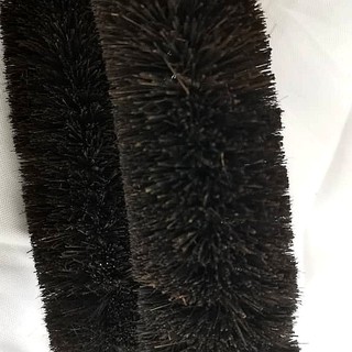 8 inches Natural Black Coconut Fiber Brush  Berus Sabut  