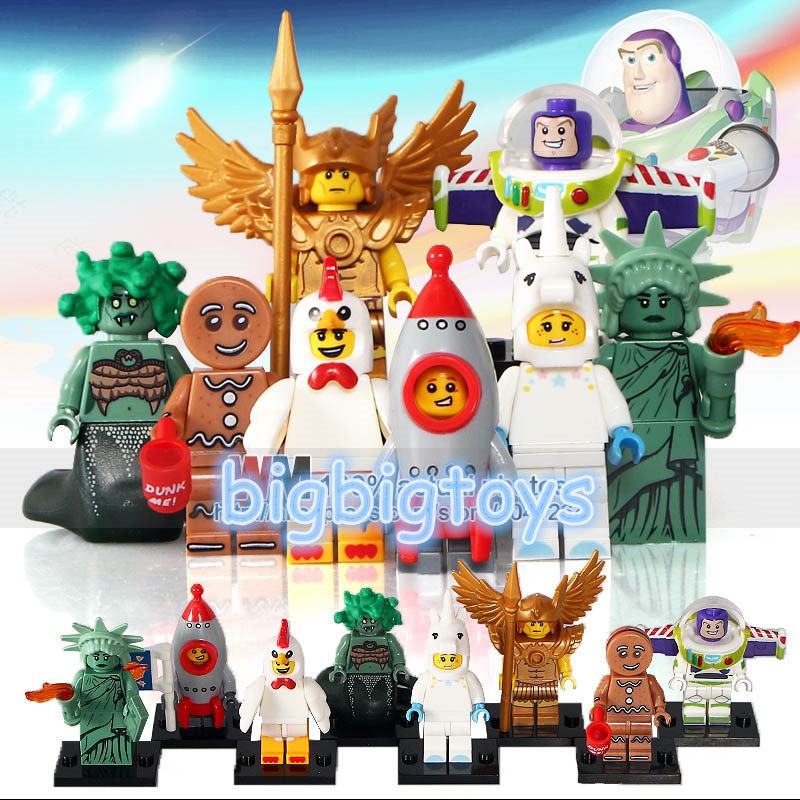 8pcs POGO PG8061 Lego Compatible PG1031 PG1030 PG1028 Minifigures ...