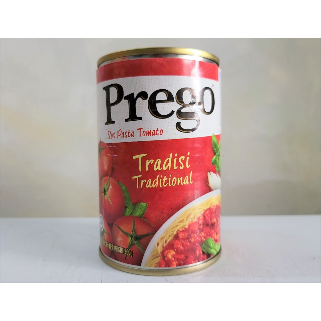 [RED Box 300g] Traditional Tomato Pasta Sauce [Malaysia] PREGO Tomato Traditional Pasta Sauce (halal) (pkg)