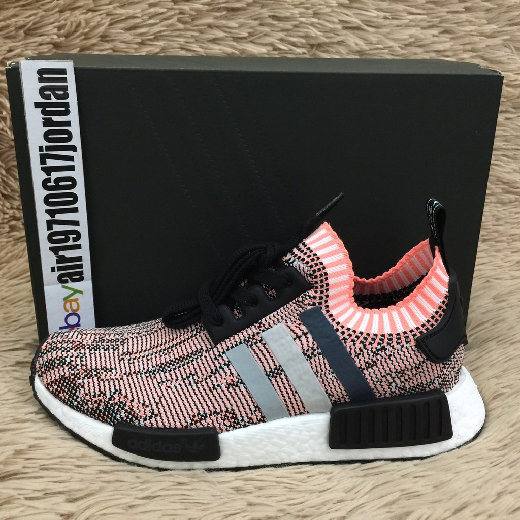 Adidas Original Nmd R1 W Pk Pink Black White 2361 Us 6 7 Bmw Color Shopee Malaysia