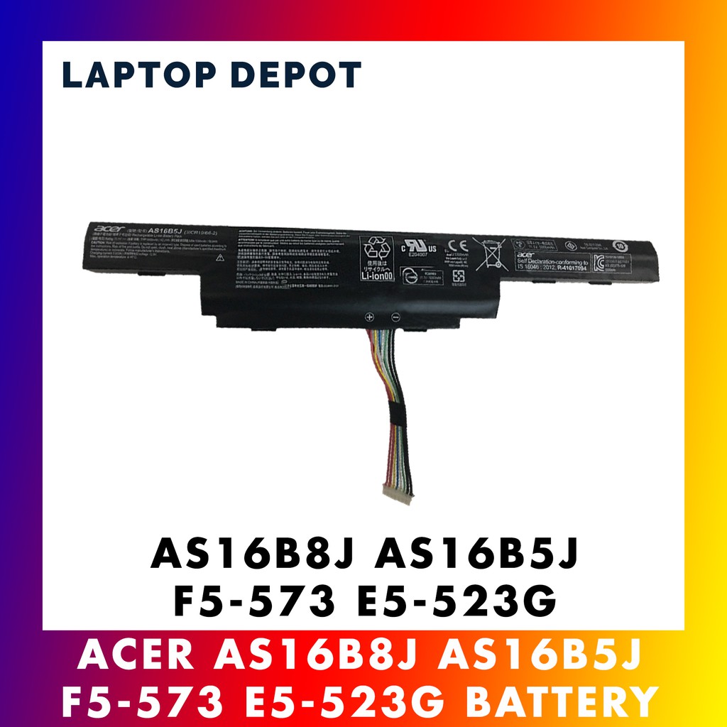 As16b8j аккумулятор acer