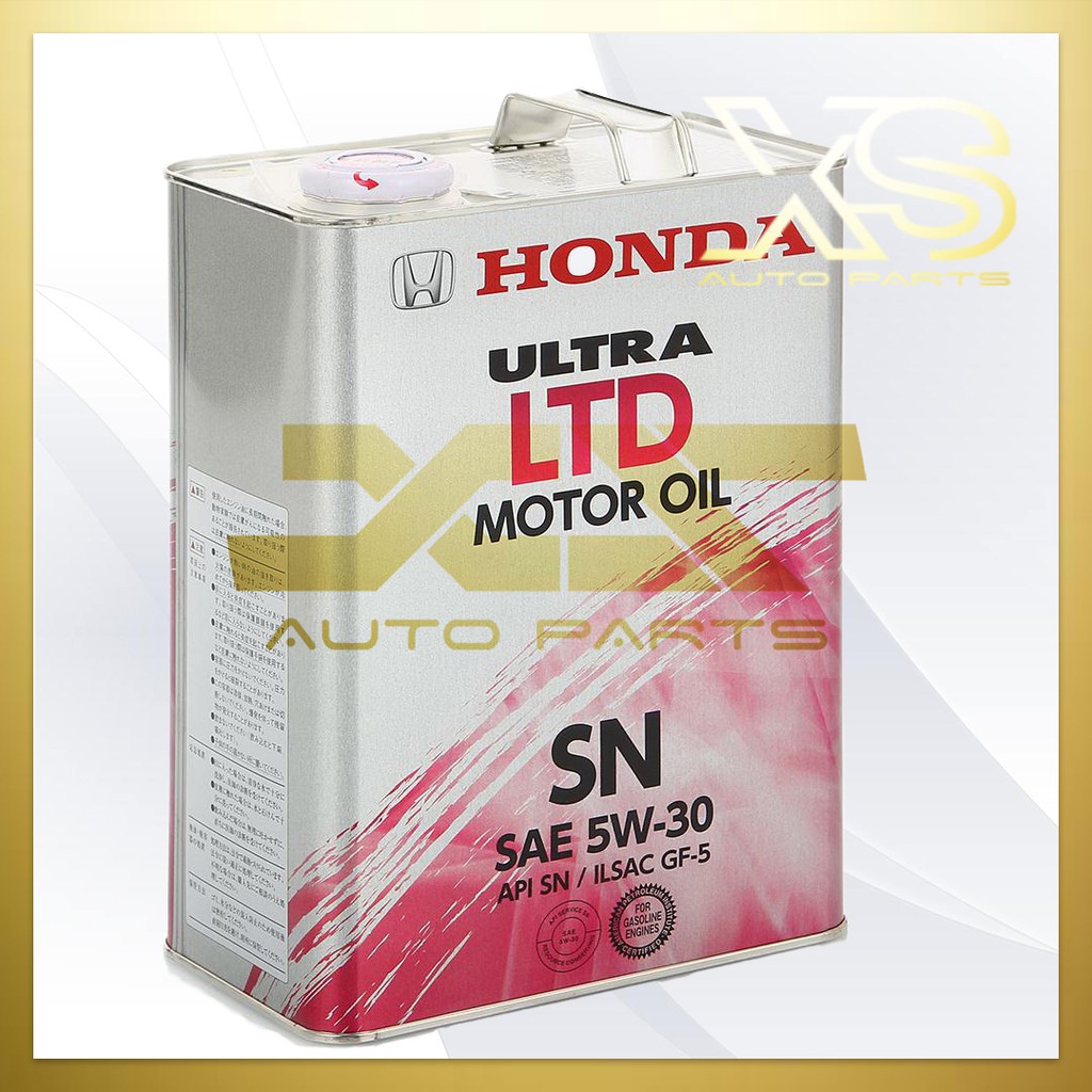 Honda Ultra LTD SN 5W-30/ 5W30 Engine Oil 4L (Made In Japan ) | Shopee ...