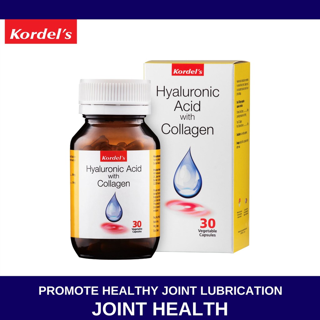 (Exp 03/24) Kordel's Hyaluronic Acid with Collagen (30's) Shopee Malaysia