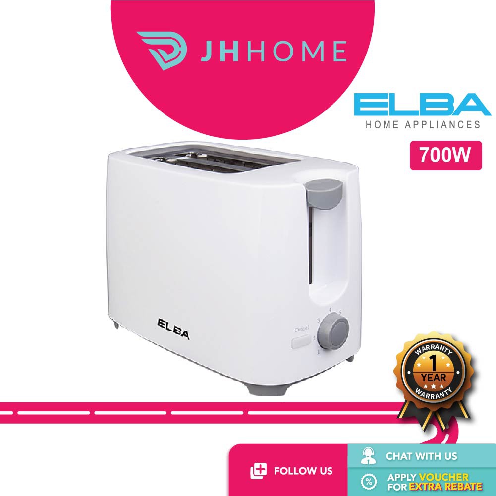 Buy Elba Et G2770 Wh Faber Italy 2 Slice Toaster Ft 33bk Seetracker Malaysia