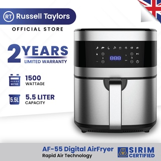 Russell Taylors Digital Air Fryer 5.5L AF-55