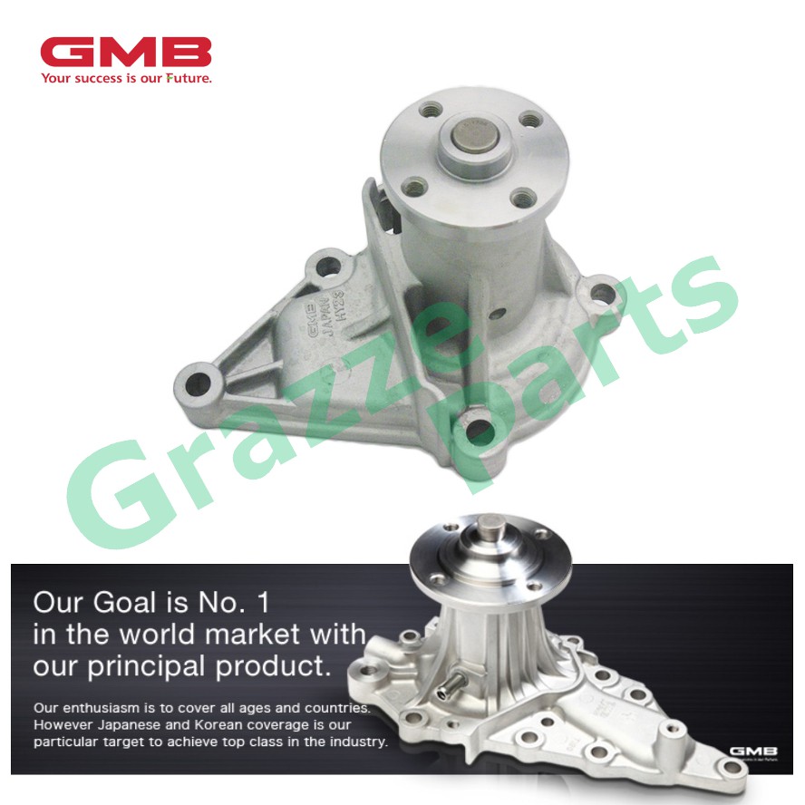 GMB Engine Water Pump GWHY-23A for Hyundai Getz 1.4 Matrix 1.6 | Shopee ...