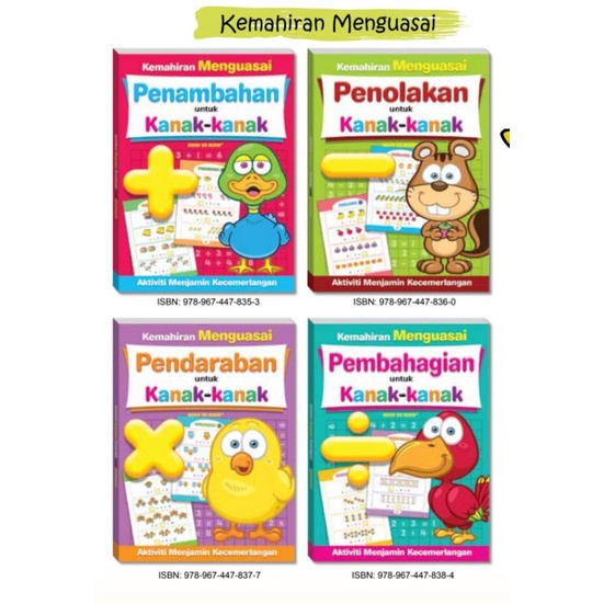Buy Buku Prasekolah Matematik Latihan Matematik Tahun1 Operasi Tambah Tolak Darab Bahagi Buku Aktiviti Matematik Seetracker Malaysia