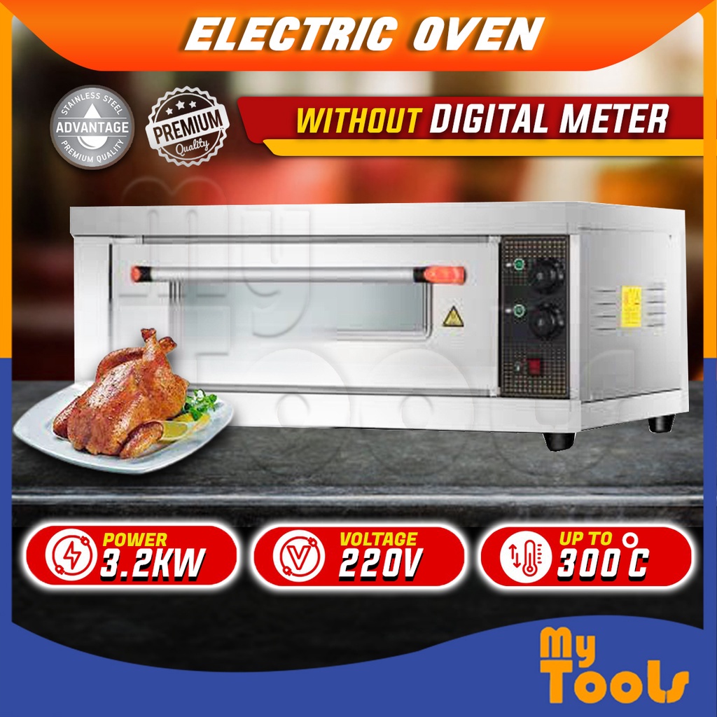 Infared Electric Commercial Industrial Baking Oven 1 Layer 1 Tray Electric Without Digital Meter Baking Food Cake