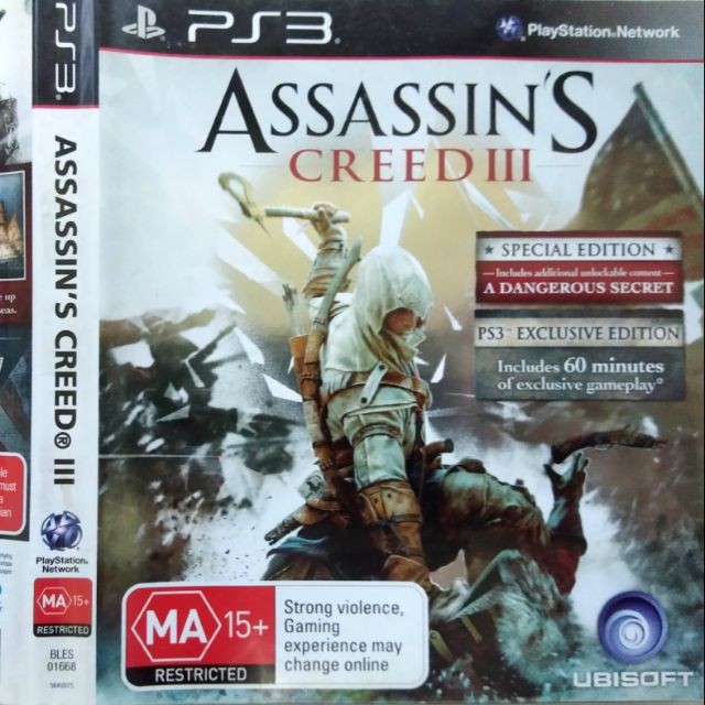 assassins creed 3 ps3