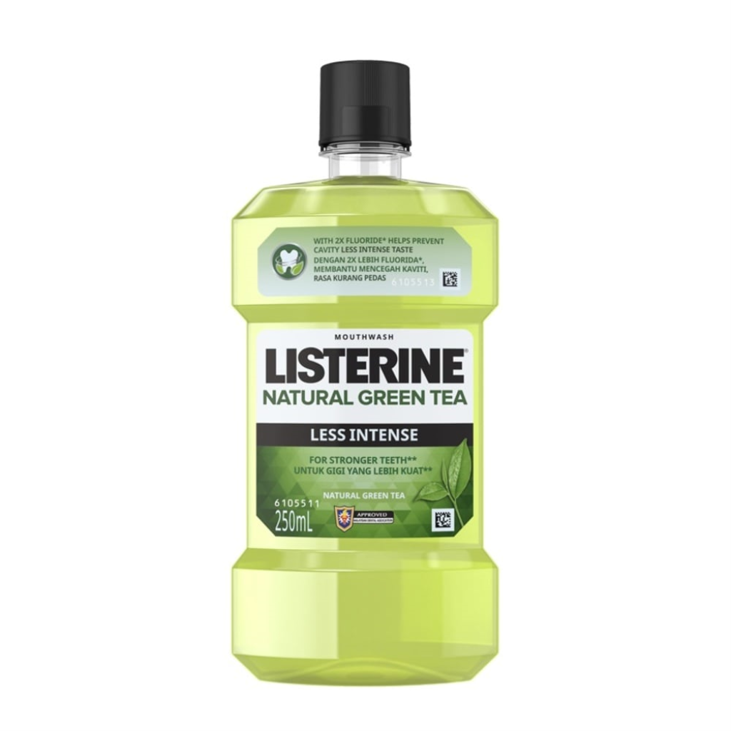 LISTERINE Listerine Green Tea Less Intense 250ml Shopee Malaysia