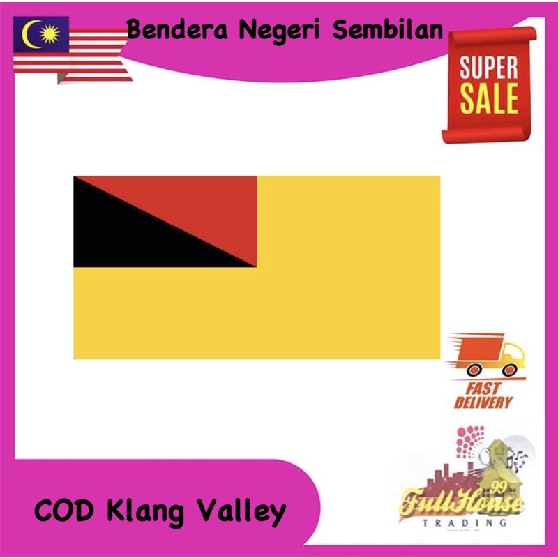 Bendera Negeri Sembilan: 3u2019x6u2019