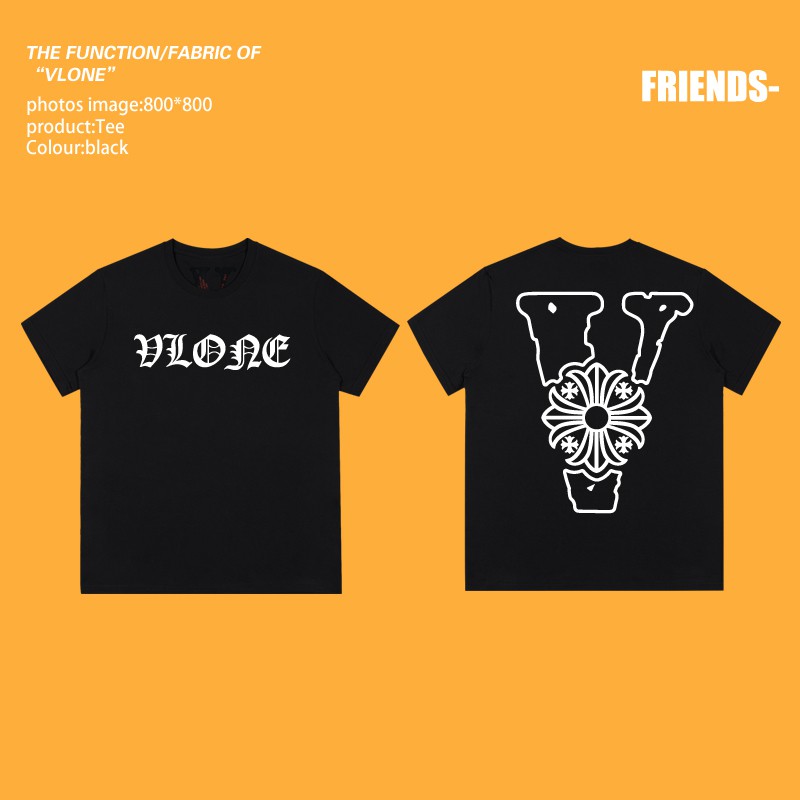 big v on back of shirt