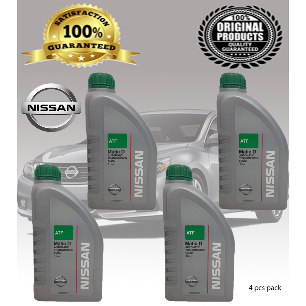 Nissan Matic D Automatic Transmission Fluid (ATF) 1 Litre X 4units ...