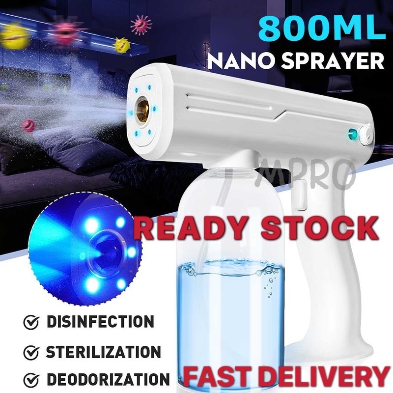 Portable USB Sanitizer Spray Machine/Nano Spray Gun/Disinfectant Spray