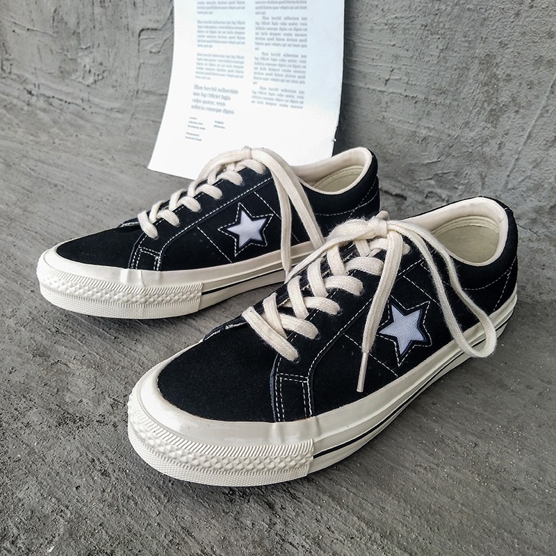 CONVERSE ！Ready Stock ! Man's Shoes Classic Style One Star Sneakers  Multicolor CoupleSuede Sports Shoes | Shopee Malaysia