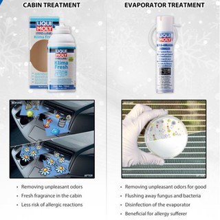 COMBO SALE!!! LIQUI MOLY A/C SYSTEM CLEANER + KLIMA FRESH 4087/20000 ...