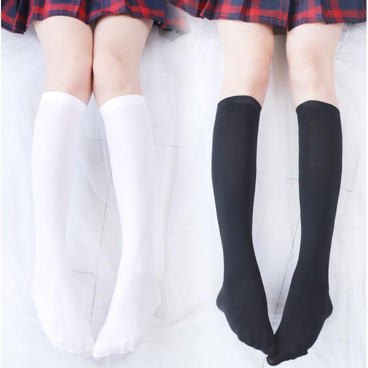 Women Lady Knee High Calf Socks | Shopee Malaysia