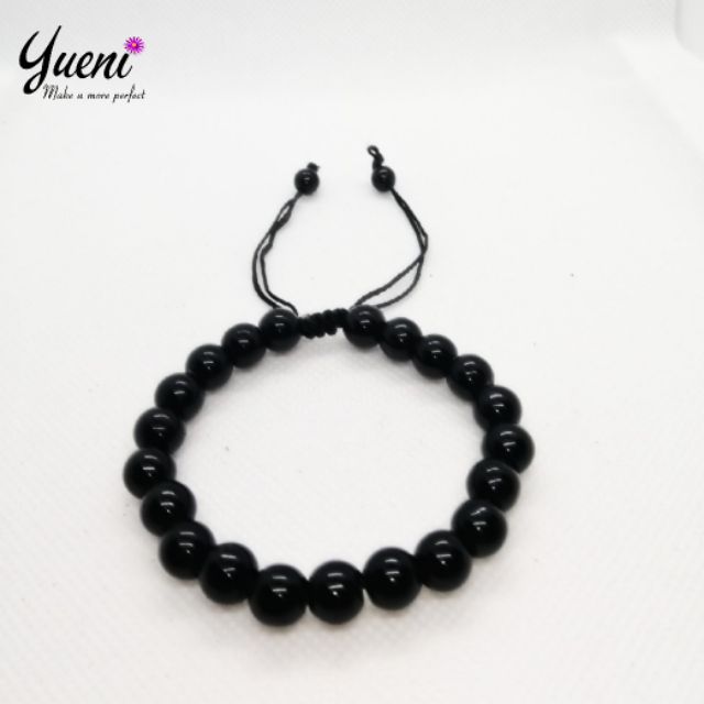 Yueni Ready Stock Adjustable Stone Beads Bracelet Gelang Tangan Manik Shopee Malaysia
