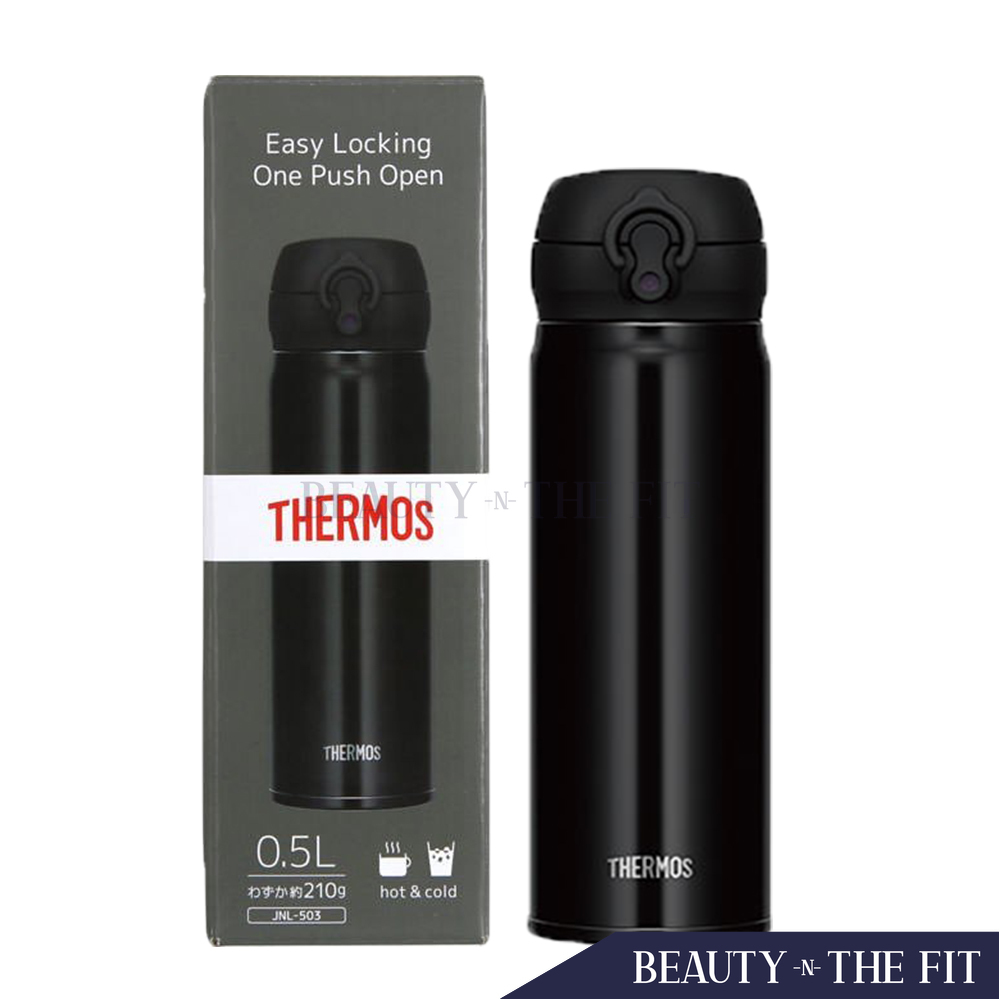 Thermos Stainless Steel Mug 0.5L (#JN-503) - Black | Shopee Malaysia