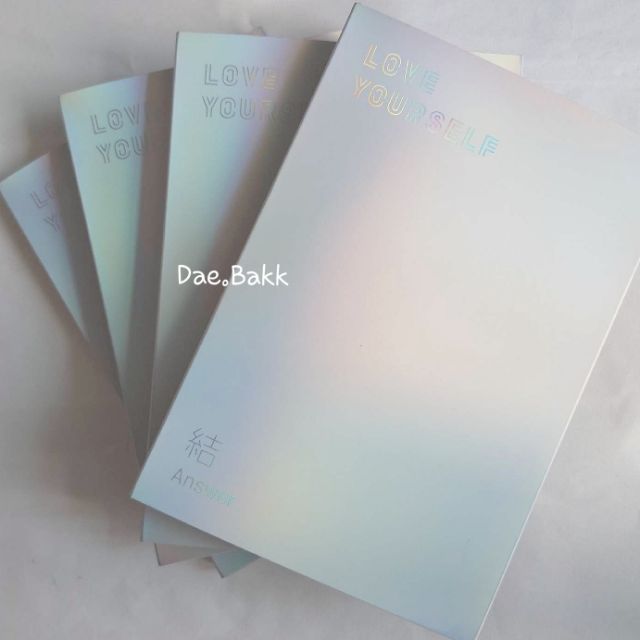 Bts Love Yourself Answer Album 结 S E L F Version Shopee Malaysia