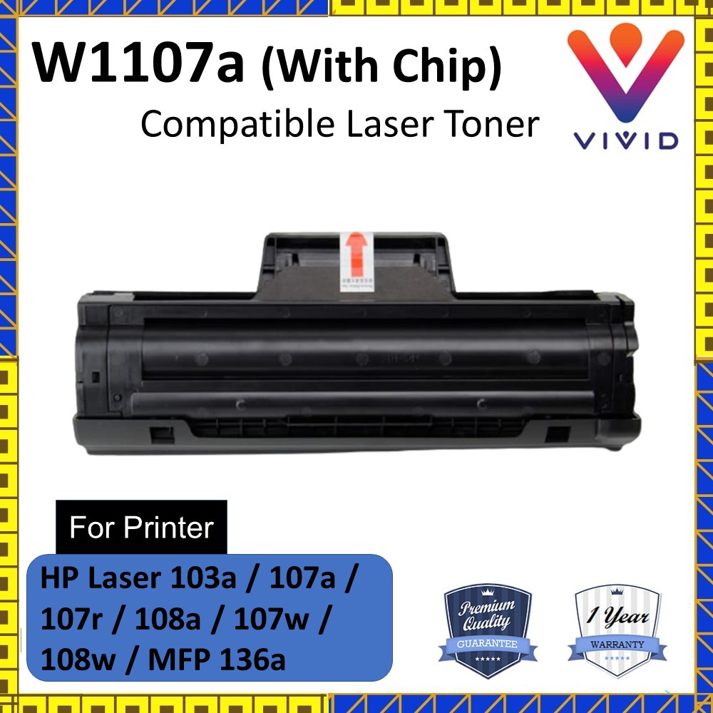 Compatible to HP W1107A 107A Cartridge for HP 107A 107W MFP 135a 135w ...