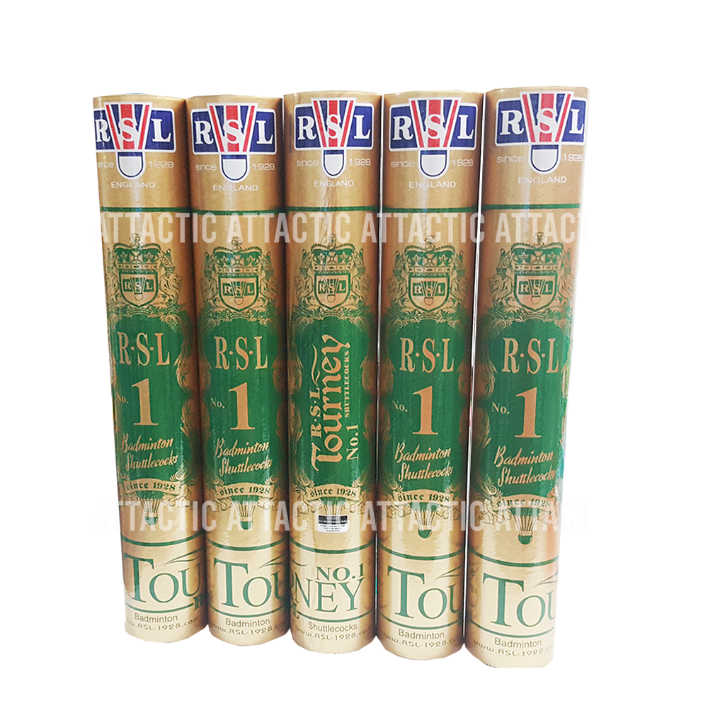 RSL Tourney 1 Badminton Shuttlecock RSL Gold Shopee Malaysia