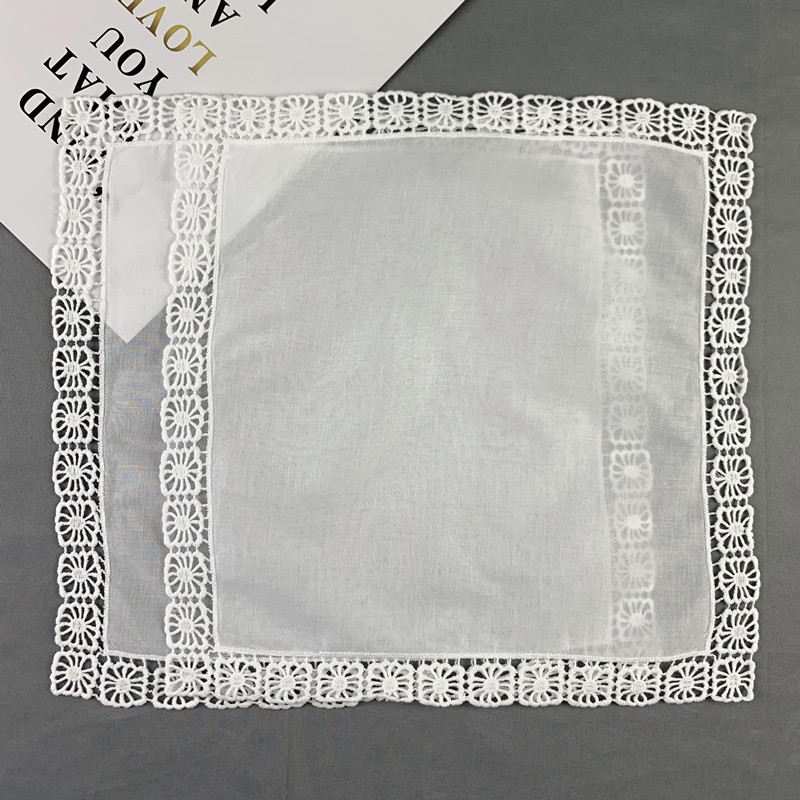 vintage white handkerchiefs