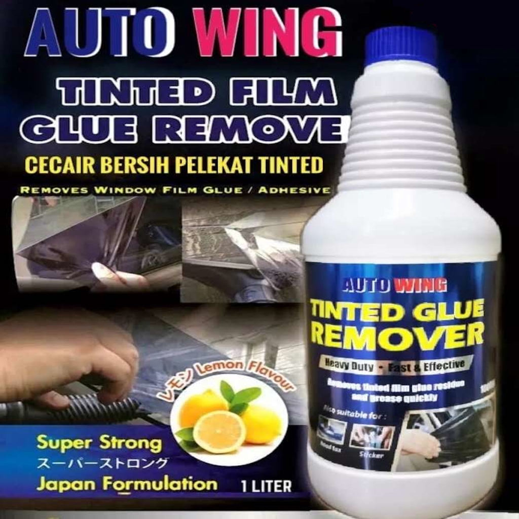 Auto Wing Tinted Glue Off Car Care Tinted Film Sticky Glue ...