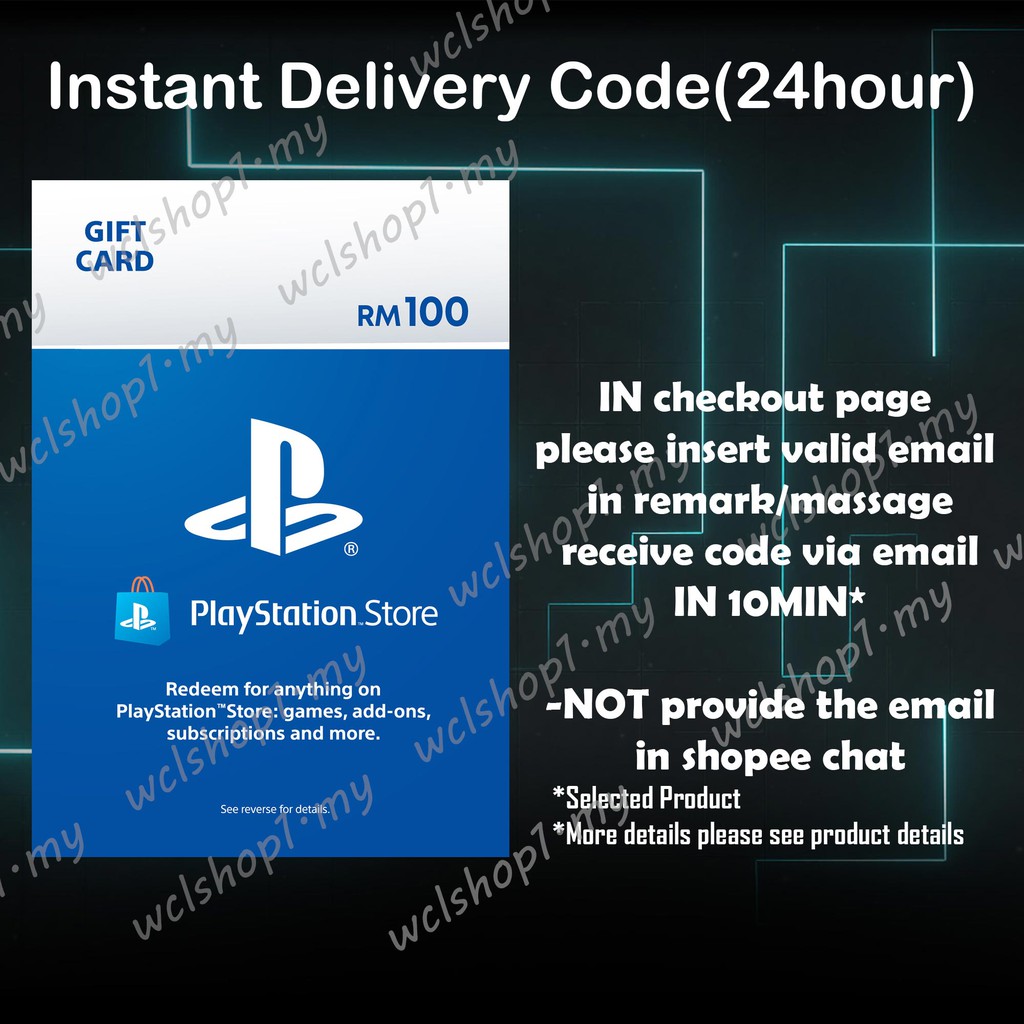 24H WORKING RECEIVE BY EMAIL PSN Wallet (IDR,MYR,HKD,JPY ...