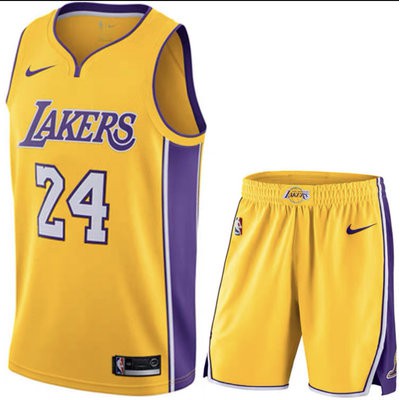 kobe bryant jersey and shorts