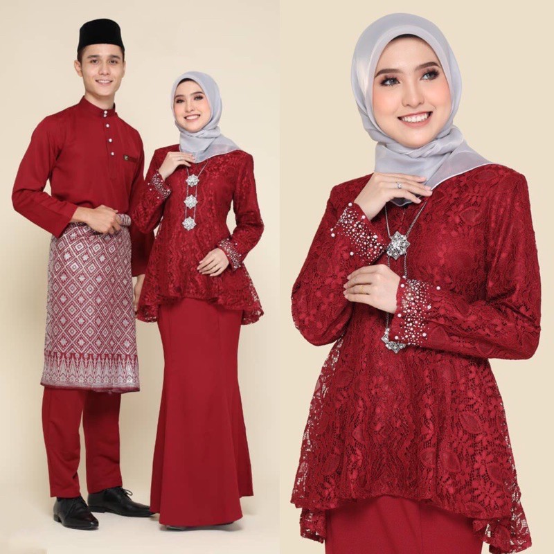 Couple Set Sedondon Raya 2022  Baju  Nikah Kahwin Tunang  