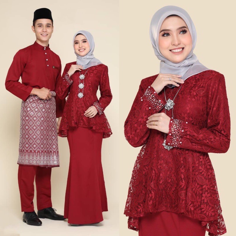 Couple Set Sedondon Raya 2022 Baju  Nikah Kahwin Tunang  