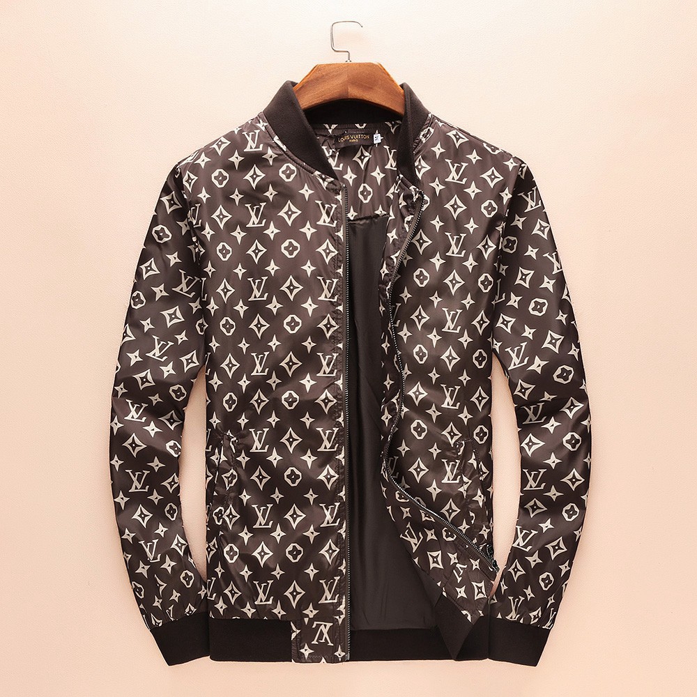 Louis Vuitton Jacket New Fashion Body Print Men&#39;s Jacket LV Jacket | Shopee Malaysia