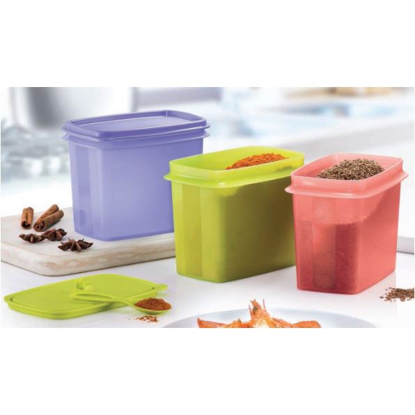 Tupperware Shelf Savers with Spoon Set (3) 840ml