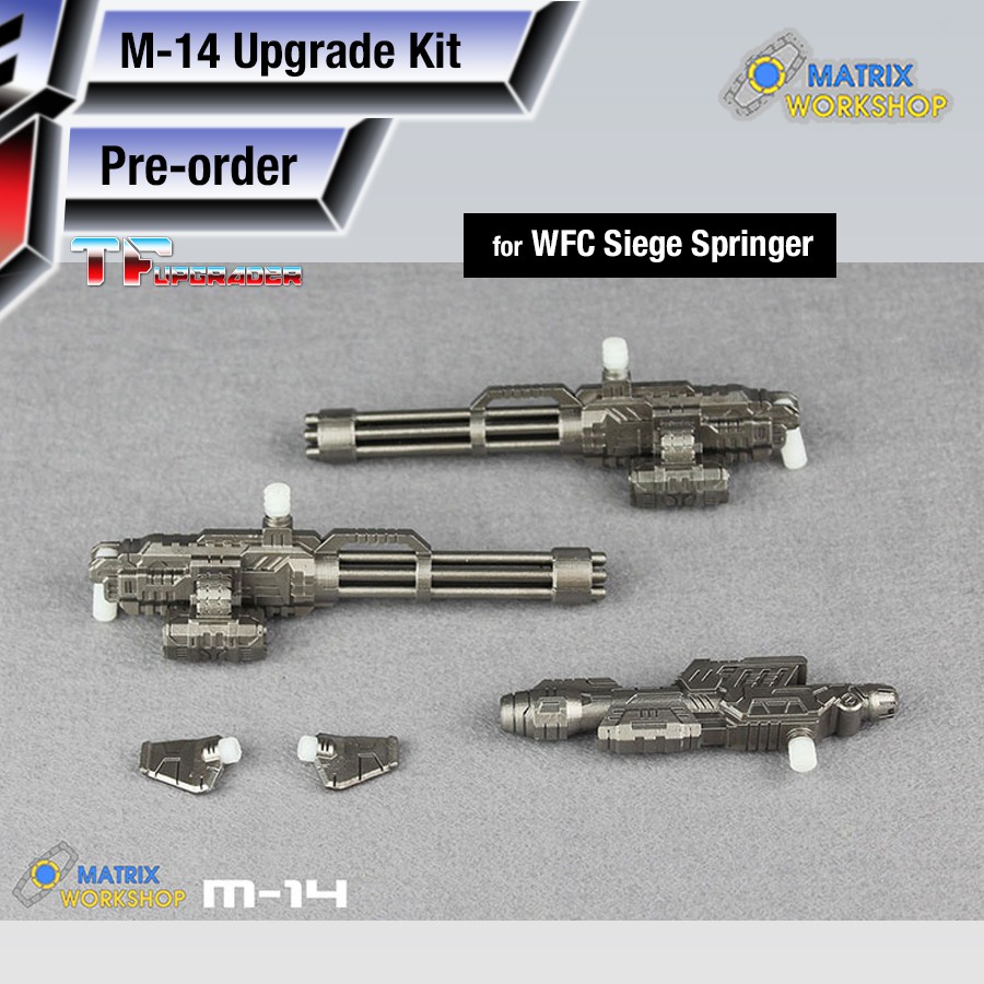 Matrix Workshop M-20 Weapon Upgrade Kit For Siege Deluxe Mirage Transformation 