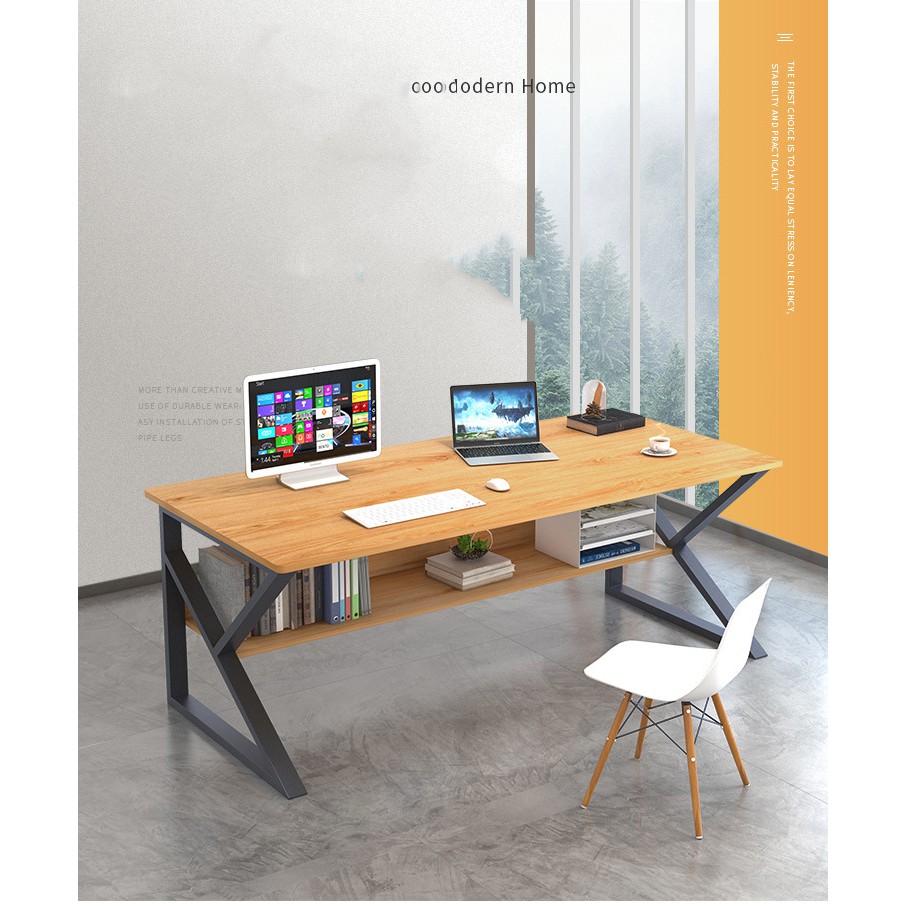 Asuko A122 140 60 Modern Computer Table Shopee Malaysia