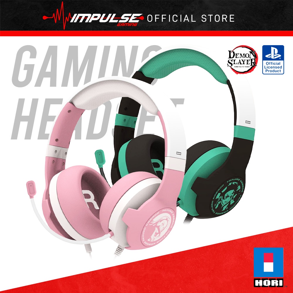 Demon Slayer NEZUKO KAMADO Hori Gaming Headset in Ear for Playstation