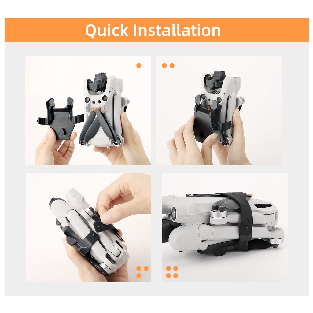 for DJI Mini 3 Pro Propeller Holder Wings Fixed Stabilizers Protective Prop Blades Strap for DJI Mavic Mini 3 Pro Access