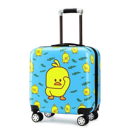 Carry On Luggage 20 3d Children Abs Pc Suitcase Cabin