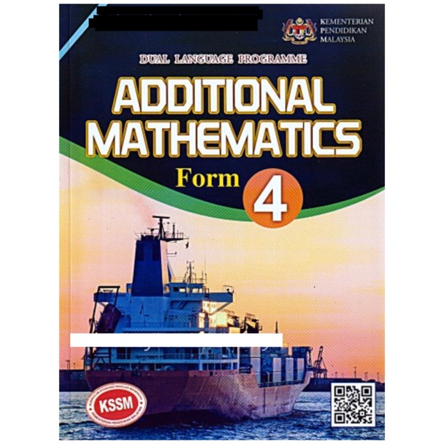 [W&O] Textbook Additional Mathematics Form 4DLP KSSM  Shopee Malaysia