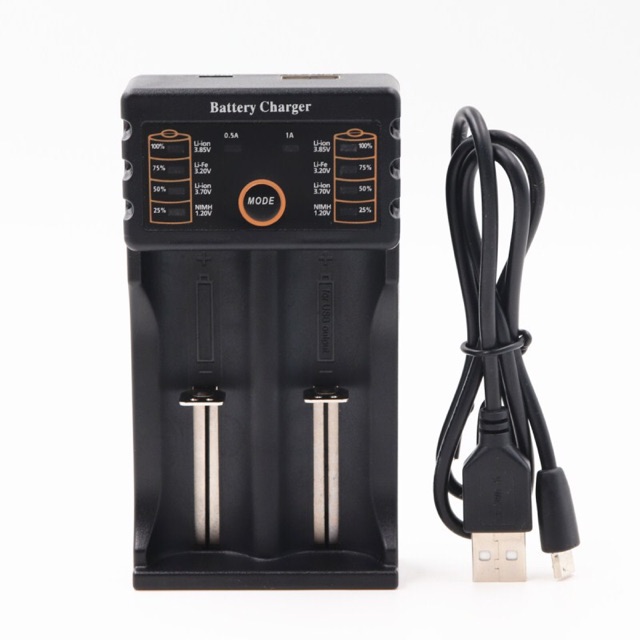 Universal Battery Charger for AA / AAA / 18650 / Vape Battery charger