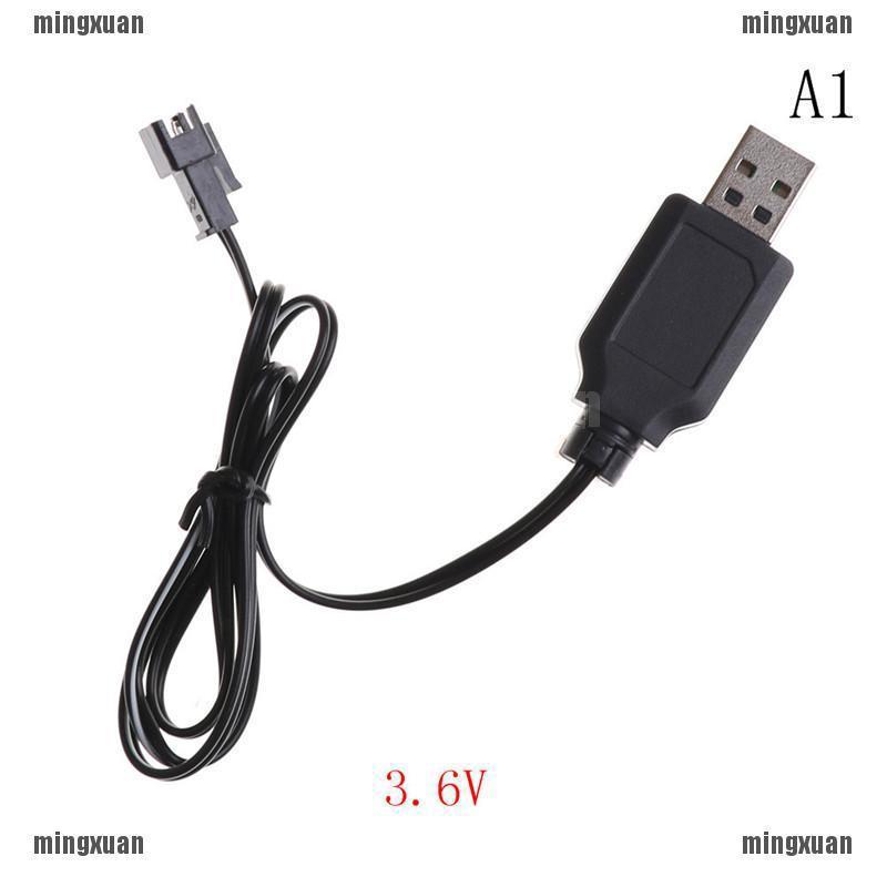 DC 3.6V7.2V RC Battery Pack USB Charger Adapter For Remote Control Car