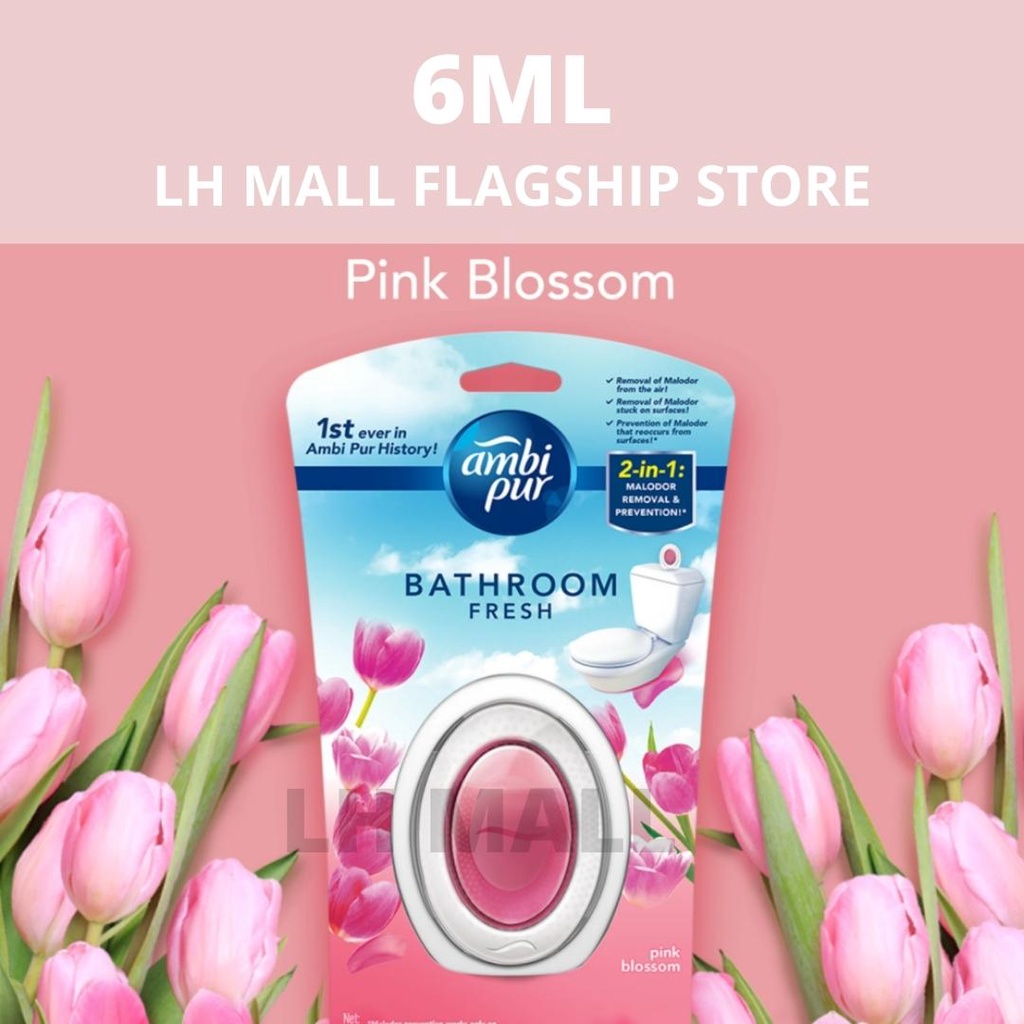 Ambi Pur Bathroom Freshener Pink Blossom (6ml)