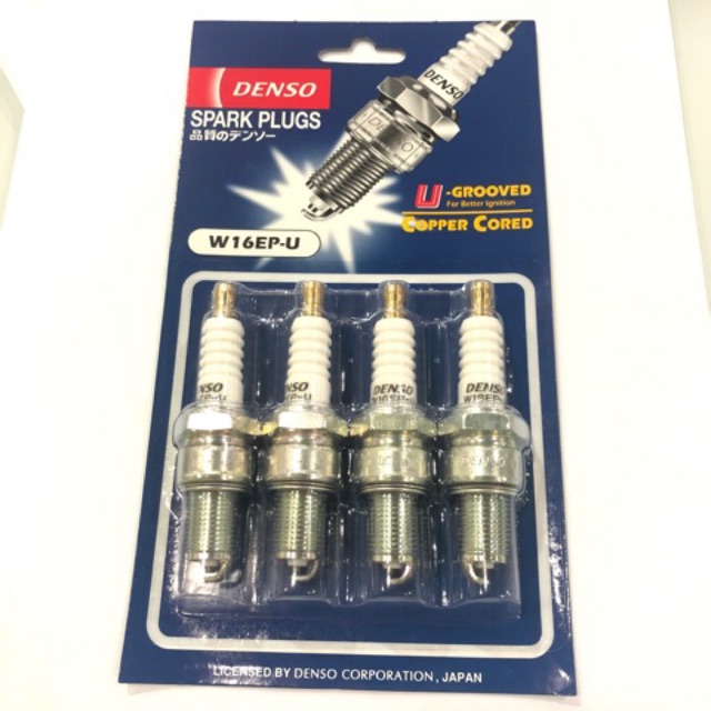 Denso Spark Plug W16Ep-U (4Pcs) Iswara Wira Saga Kancil C22 W16Epu 067800-1940 | Shopee Malaysia