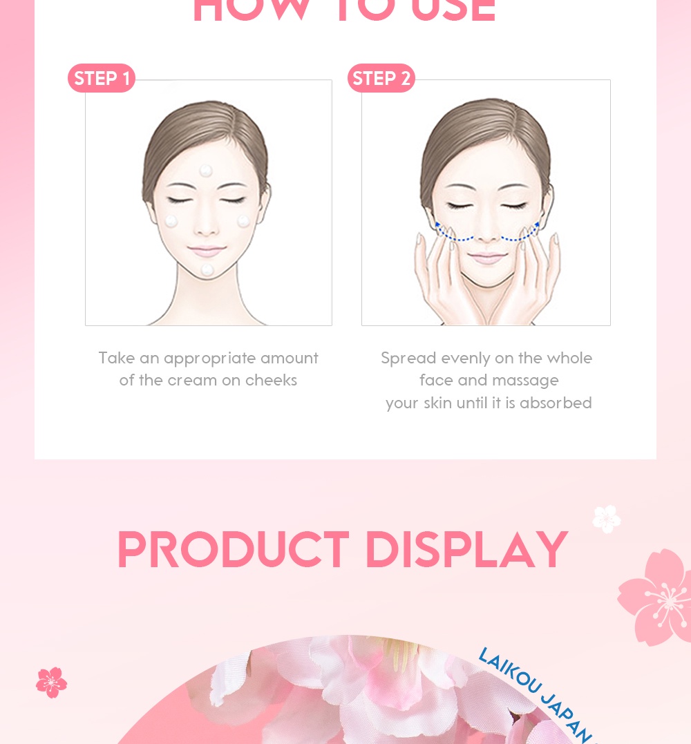 Laikou Sakura Essence Cream 1D88Be8162Db3C9E33B3Be3E0F49De84