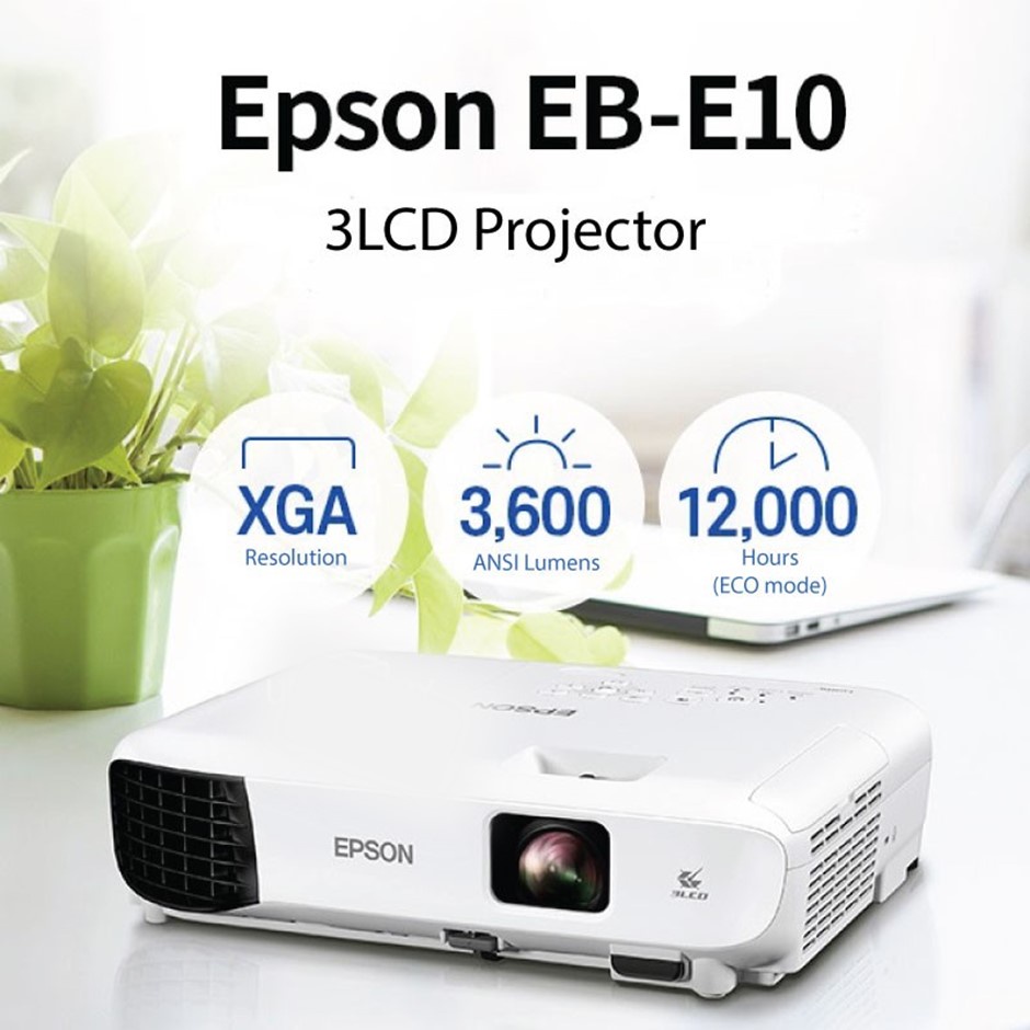 Epson EBE10 XGA 3LCD Classroom Projector Shopee Malaysia